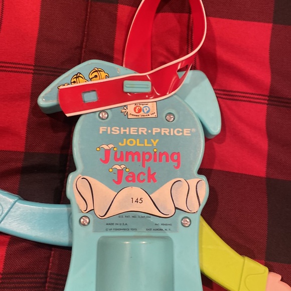 Vintage Fisher-Price, jolly, jumping jack - Picture 4 of 4